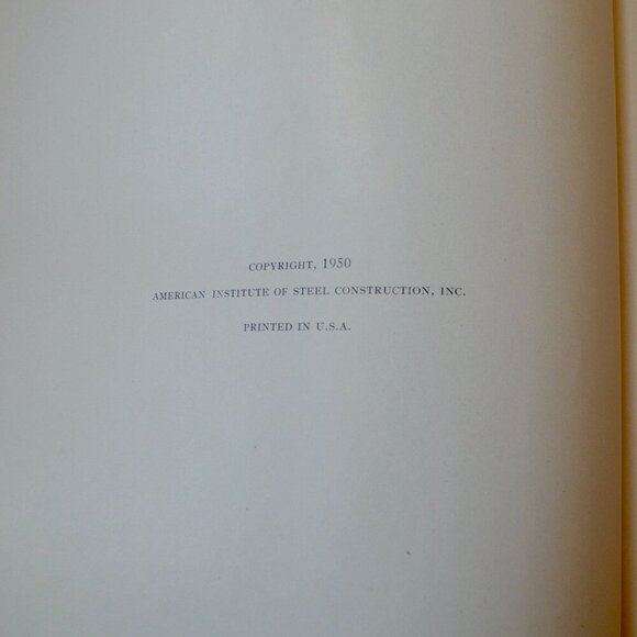 Structural Shop Drafting Volume 1 AISC 1st Edition 1st Printing 1950 - Picture 7 of 9